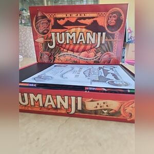 Vintage JUMANJI 1995 MILTON BRADLEY Original Family Board Game (French Version )